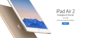 "iPad Air 2 - Change is in the air"
