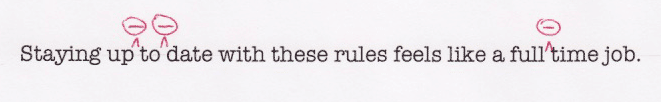 "Staying up-to-date with these rules feels like a full-time job."